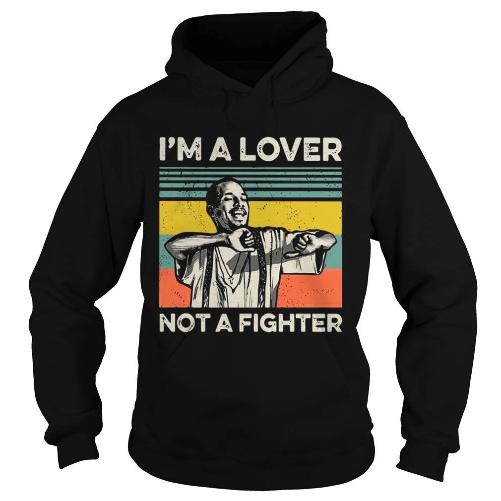 Blood in Blood Im a love not a fighter vintage Hoodie