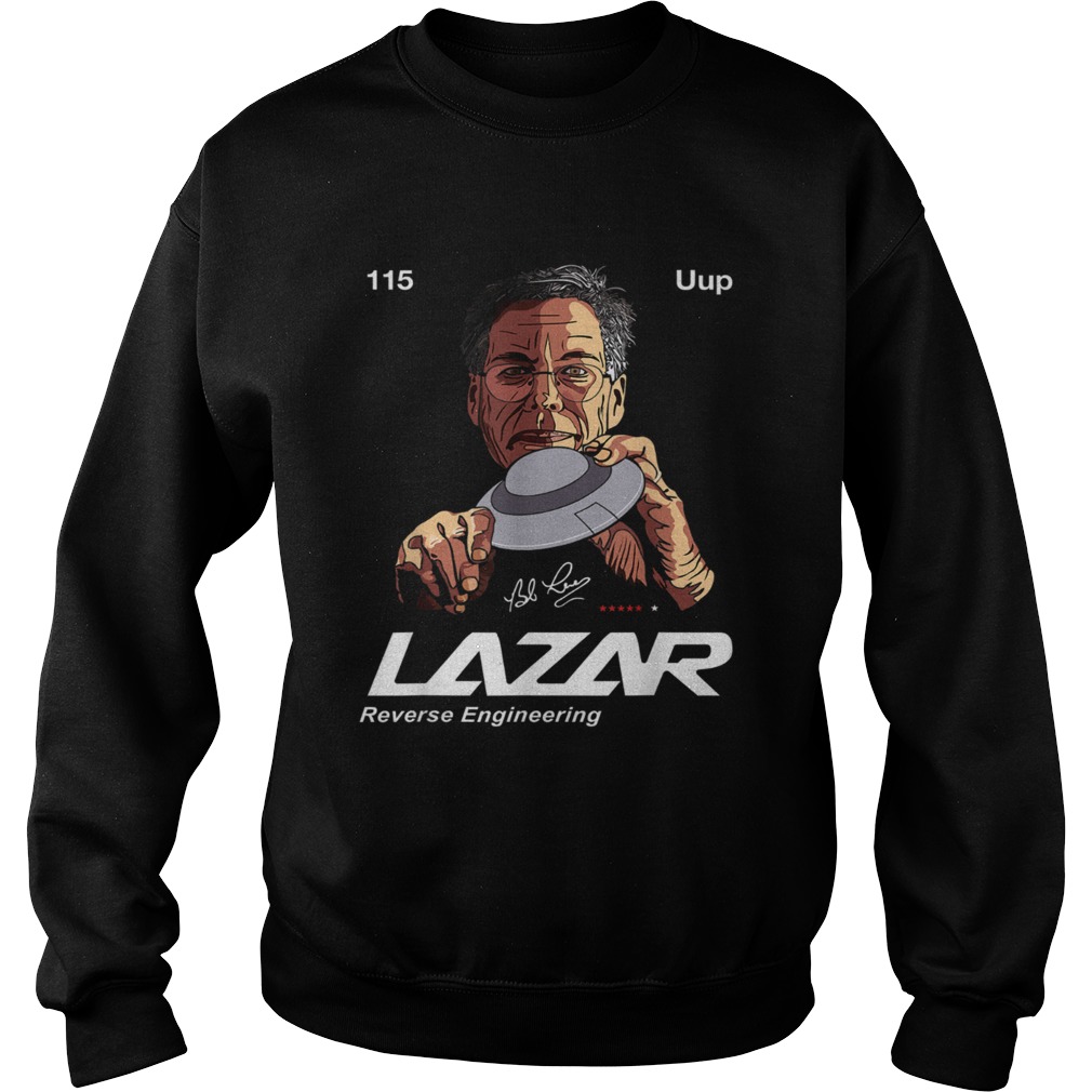 Bob Lazar UFO Reverse Engineering Sweatshirt