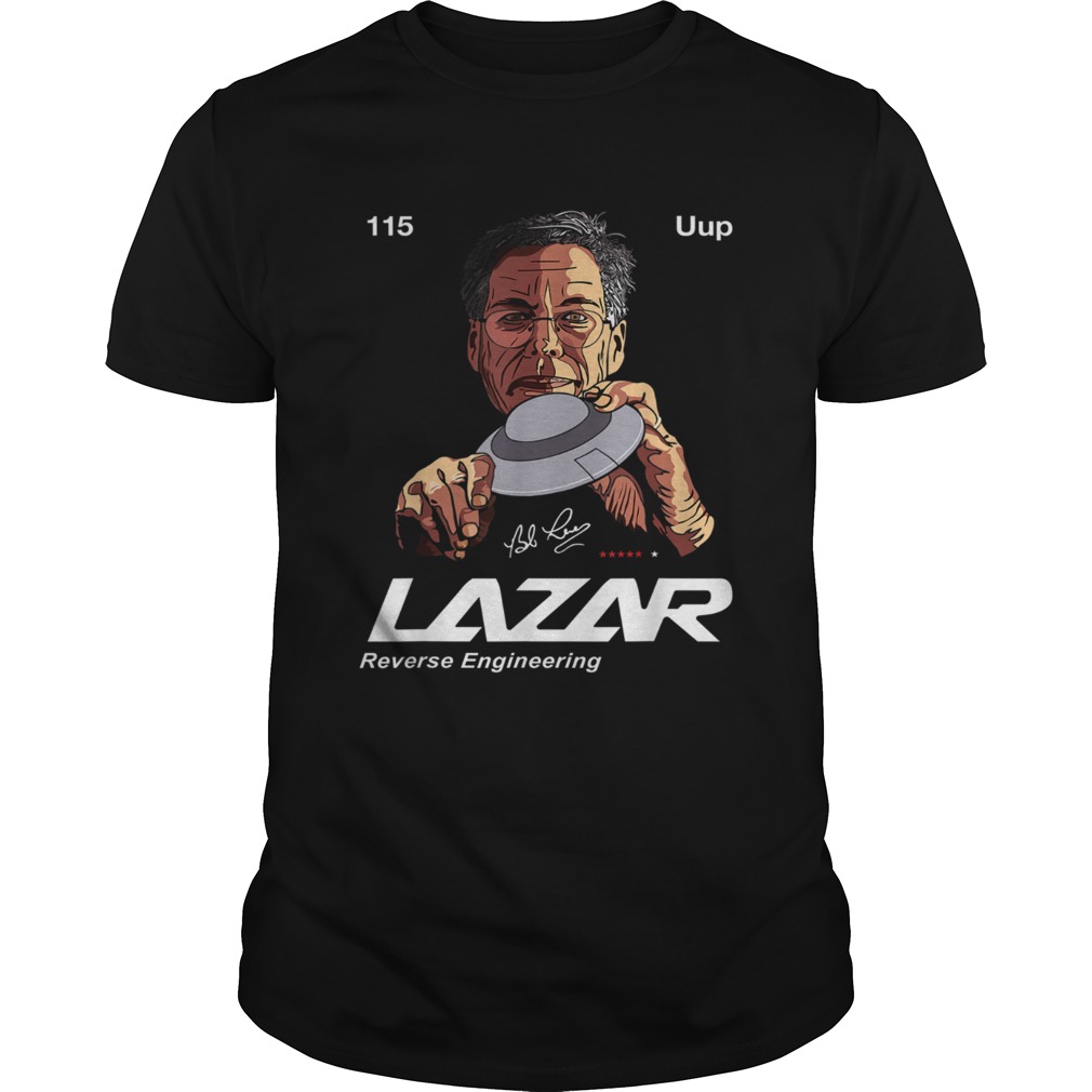 Bob Lazar UFO Reverse Engineering shirt