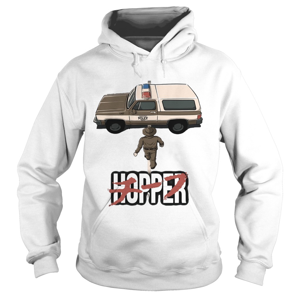 CHIEF HOPPER Jim Hopper Stranger Things Akira Hoodie