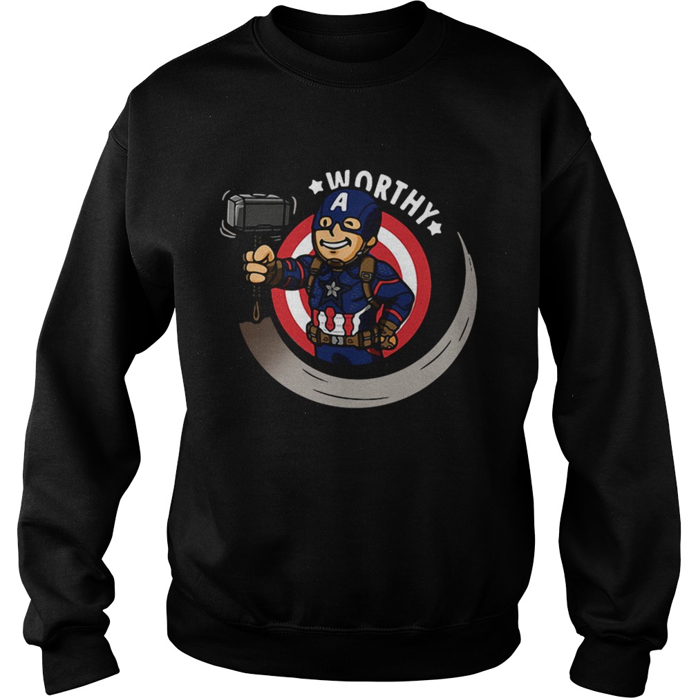 Captain America worthy Sweatshirt