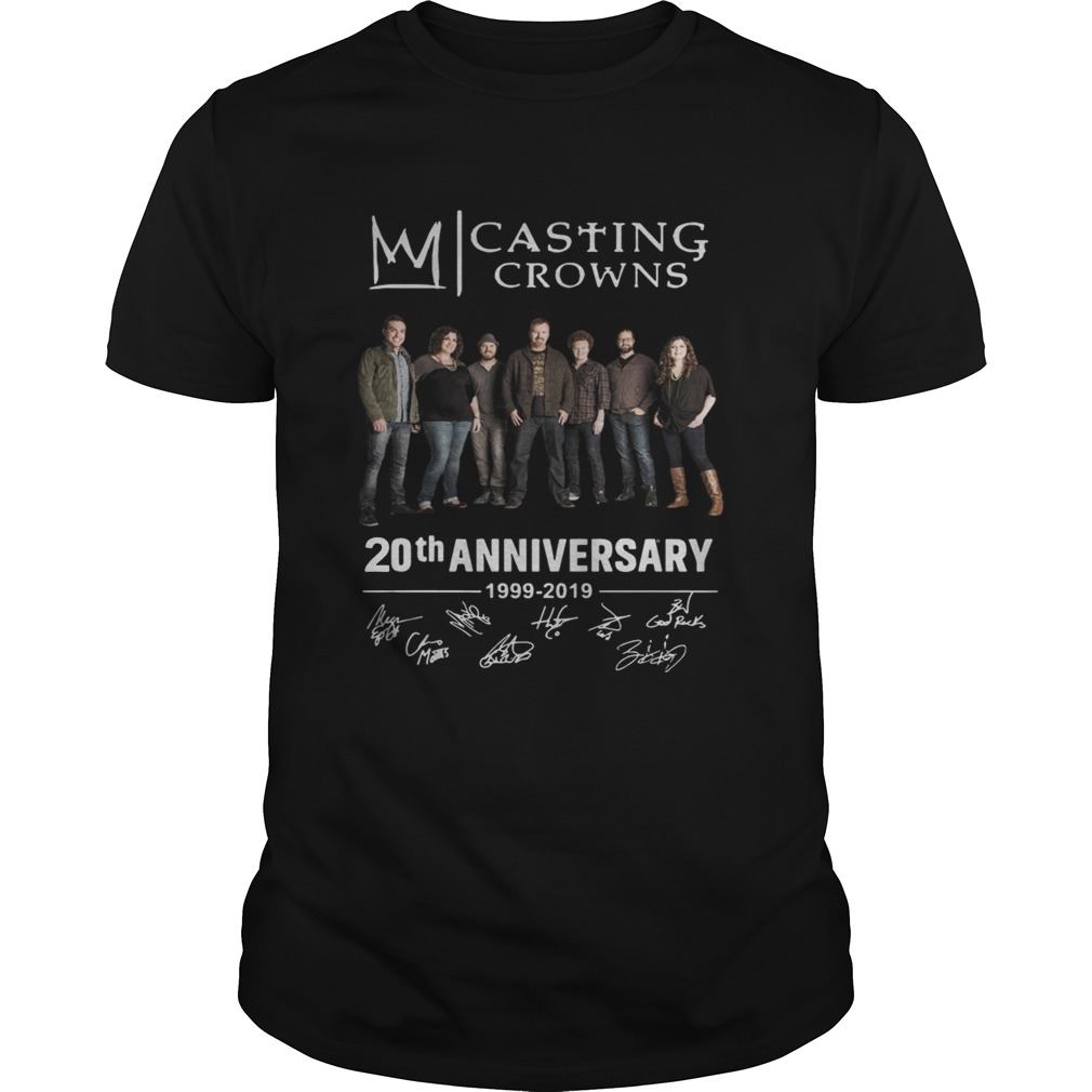 Casting Crowns 20th Anniversary 1999 2019 shirt