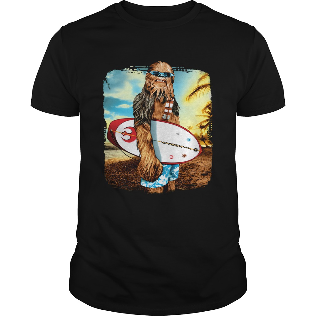 Chewbacca surf Star War beach shirt