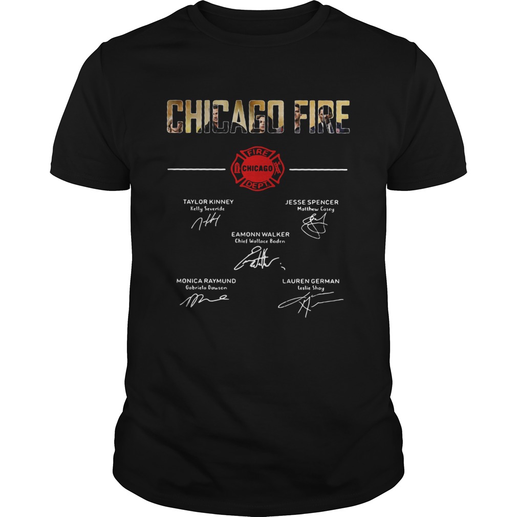 Chicago fire signature shirt