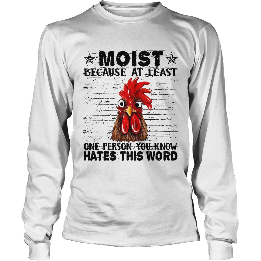 Chicken Hei Hei moist because at least one person you know hates this word LongSleeve