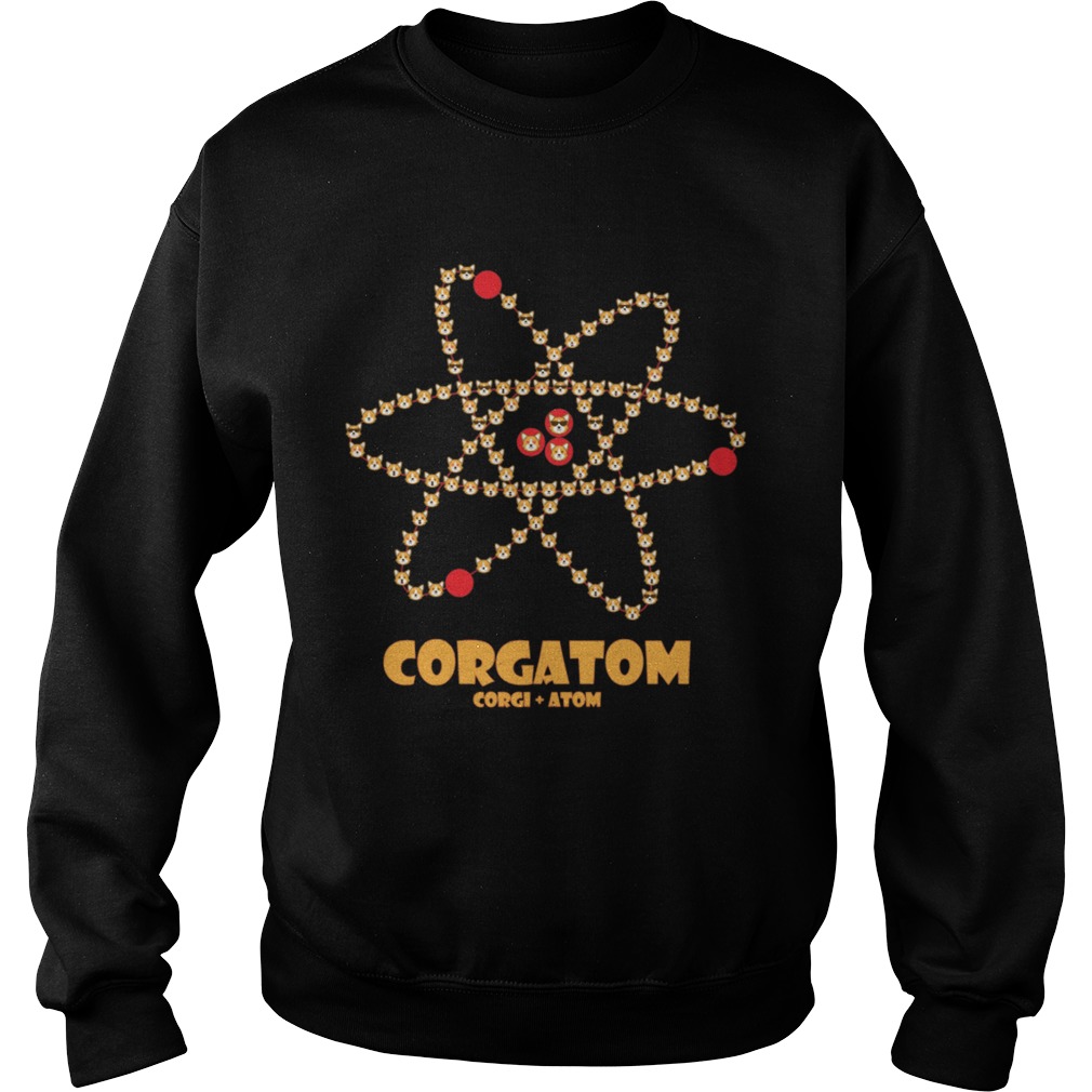 Corgatom Corgi and Atom Sweatshirt