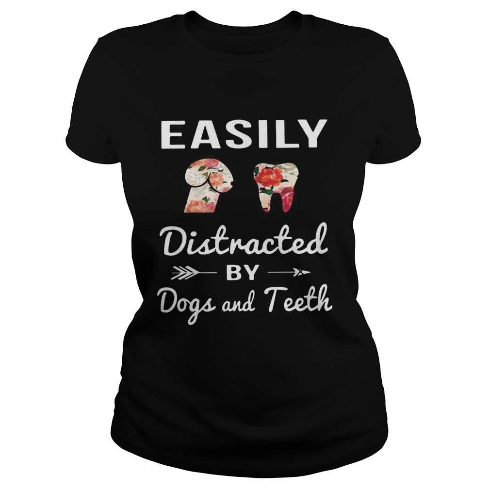 Dickhead easily distracted by dogs and teeth Classic Ladies