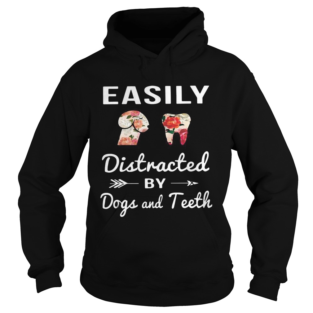 Dickhead easily distracted by dogs and teeth Hoodie