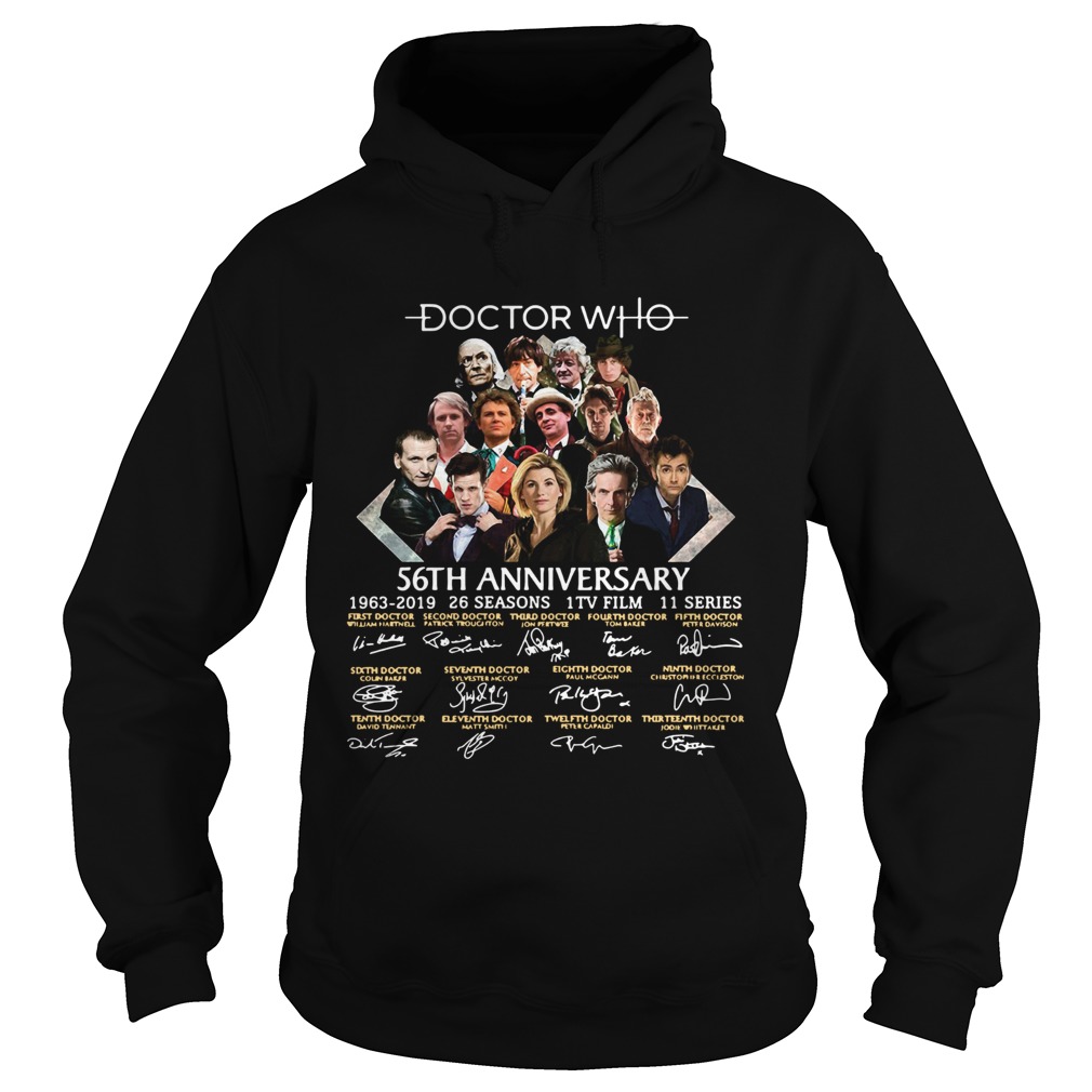 Doctor Who 56th Anniversary signature Hoodie