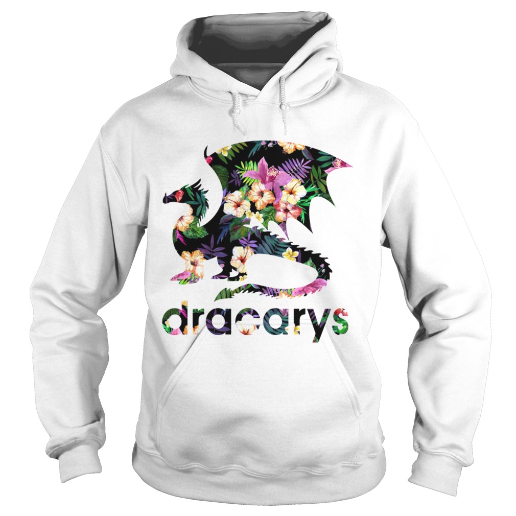 Dracarys floral Hoodie
