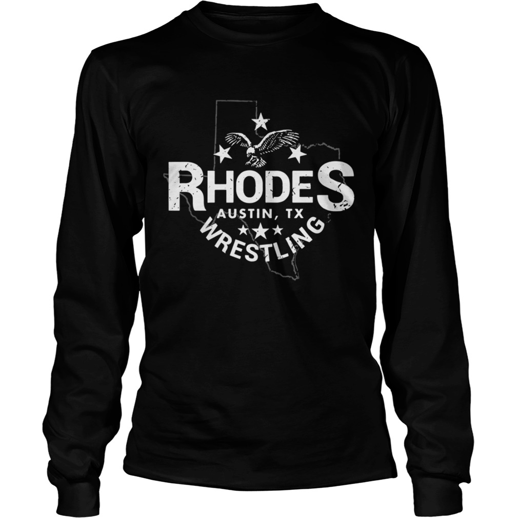 Dustin Rhodes Austin Tx Wrestling Shirt LongSleeve