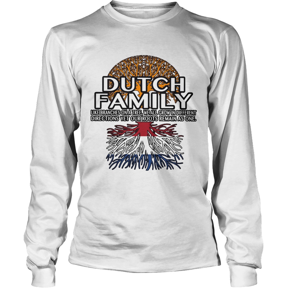 Dutch Family like branches on a tree LongSleeve