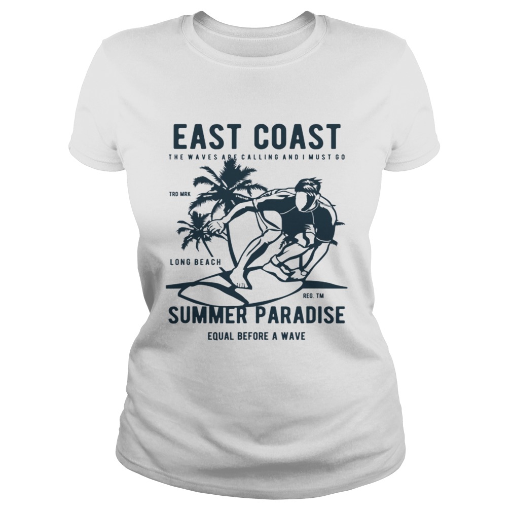East Coast Summer Paradise Beach Vacation Classic Ladies