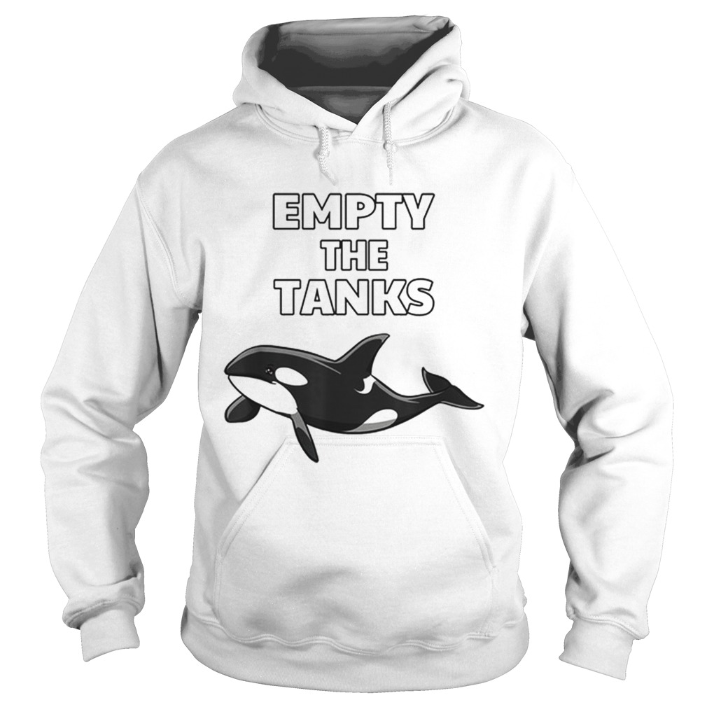 Empty the Tanks Orca Activist Orca Lover Hoodie