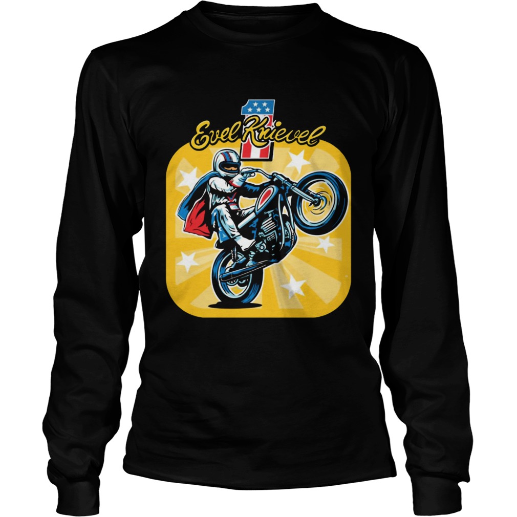Evel Knievel motorcycles youth kids LongSleeve