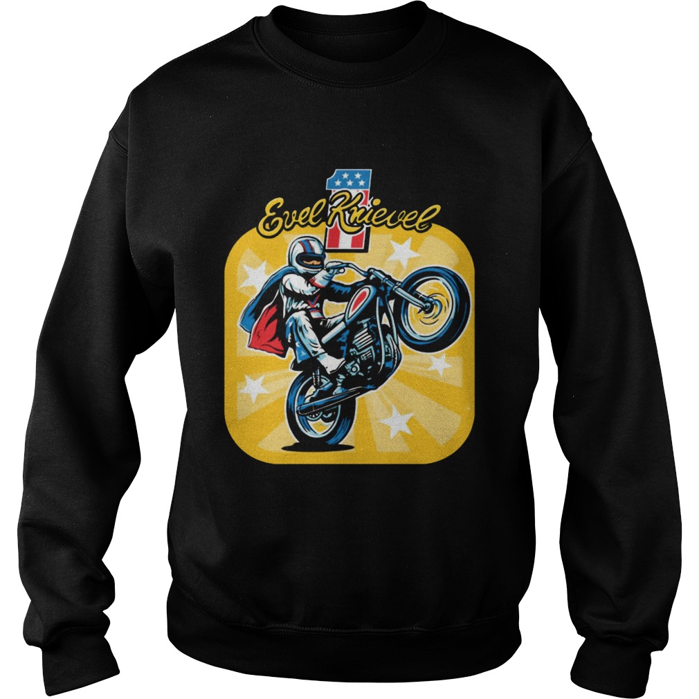 Evel Knievel motorcycles youth kids Sweatshirt