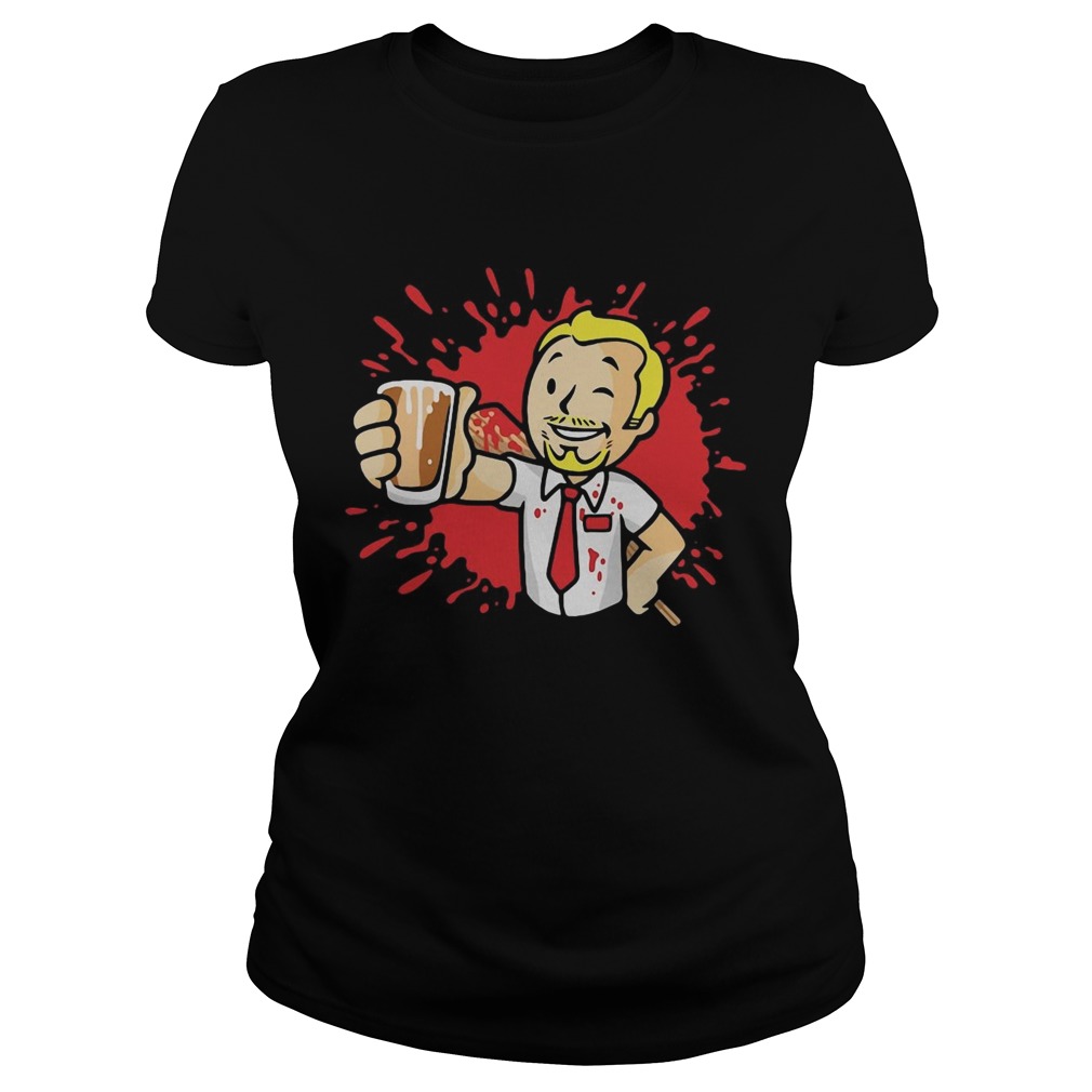 Fallout Shaun of the dead Classic Ladies