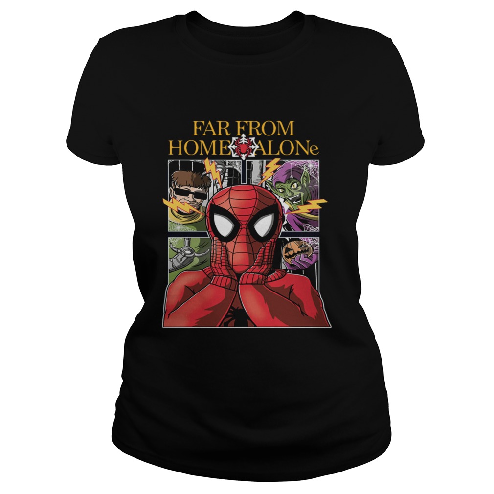 Far from home alone spiderman Classic Ladies