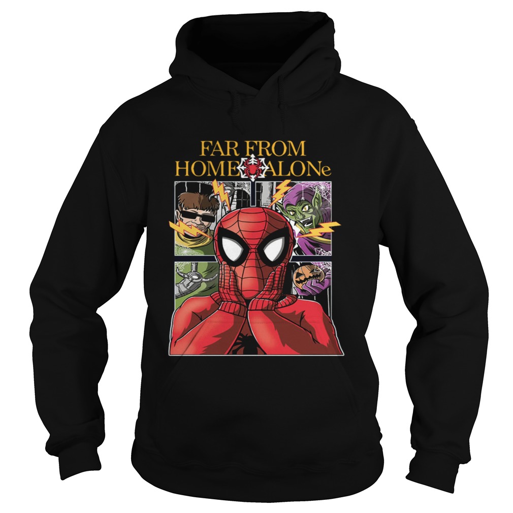 Far from home alone spiderman Hoodie