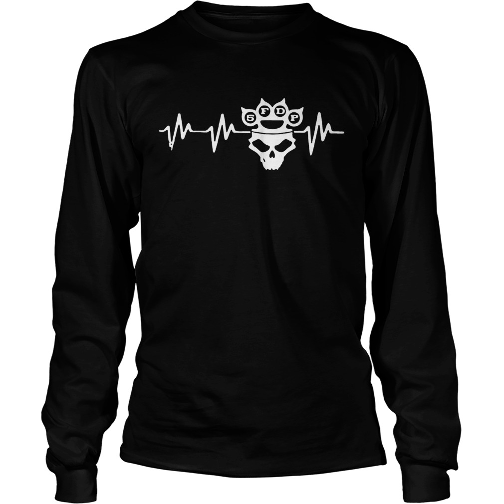 Five finger Death punch I stand alone Im no hero and Im not made of stone right LongSleeve