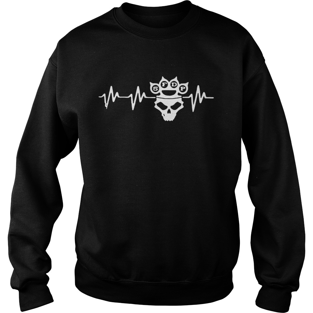 Five finger Death punch I stand alone Im no hero and Im not made of stone right Sweatshirt