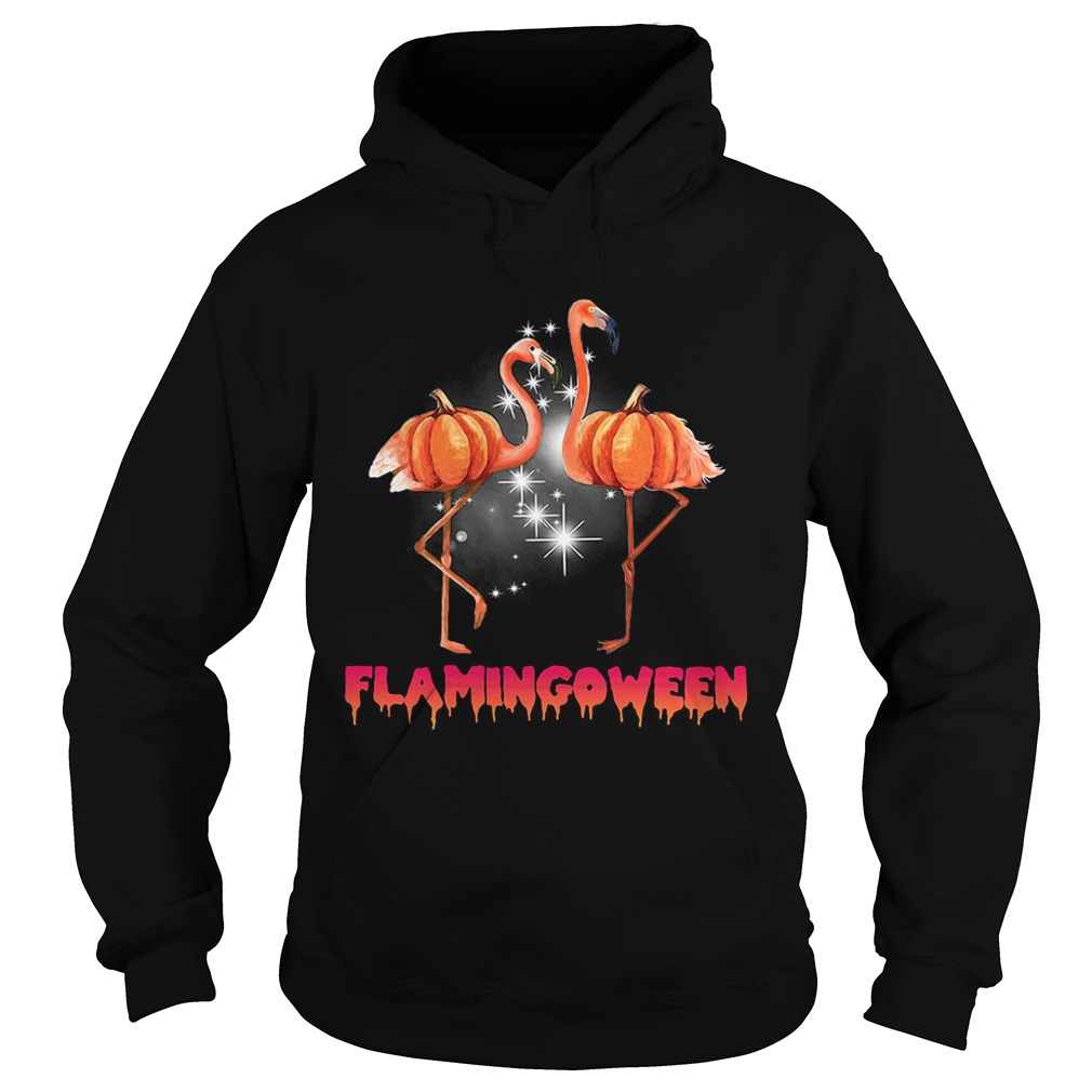 Flamingoween pumpkin Flamingo halloween Hoodie