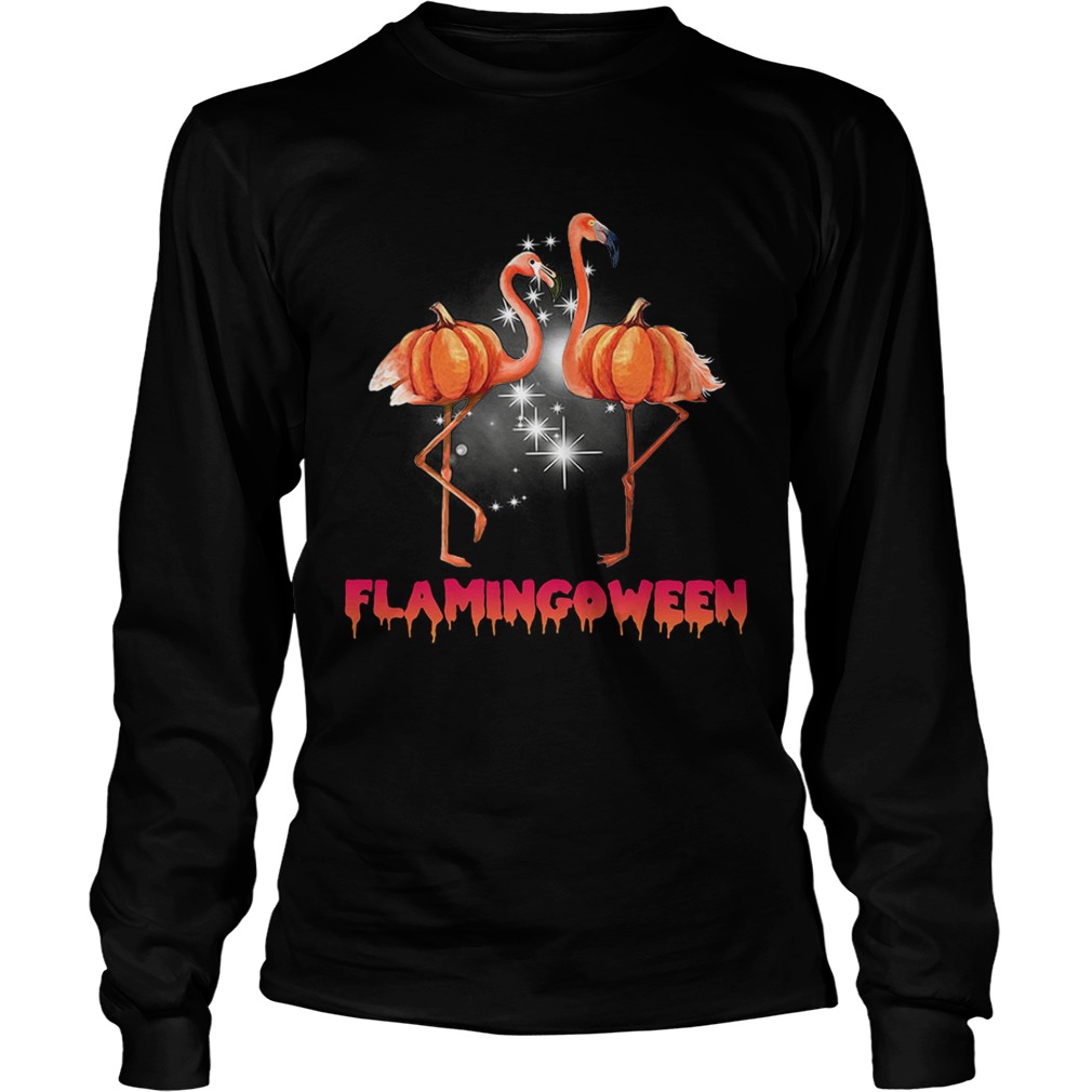 Flamingoween pumpkin Flamingo halloween LongSleeve