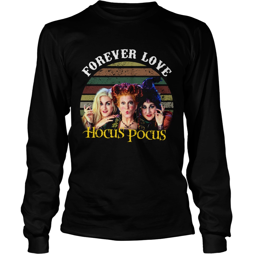 Forever love Hocus Pocus retro LongSleeve