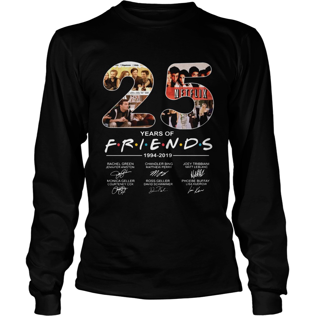 Friends Film 25th Anniversary 19942019 LongSleeve