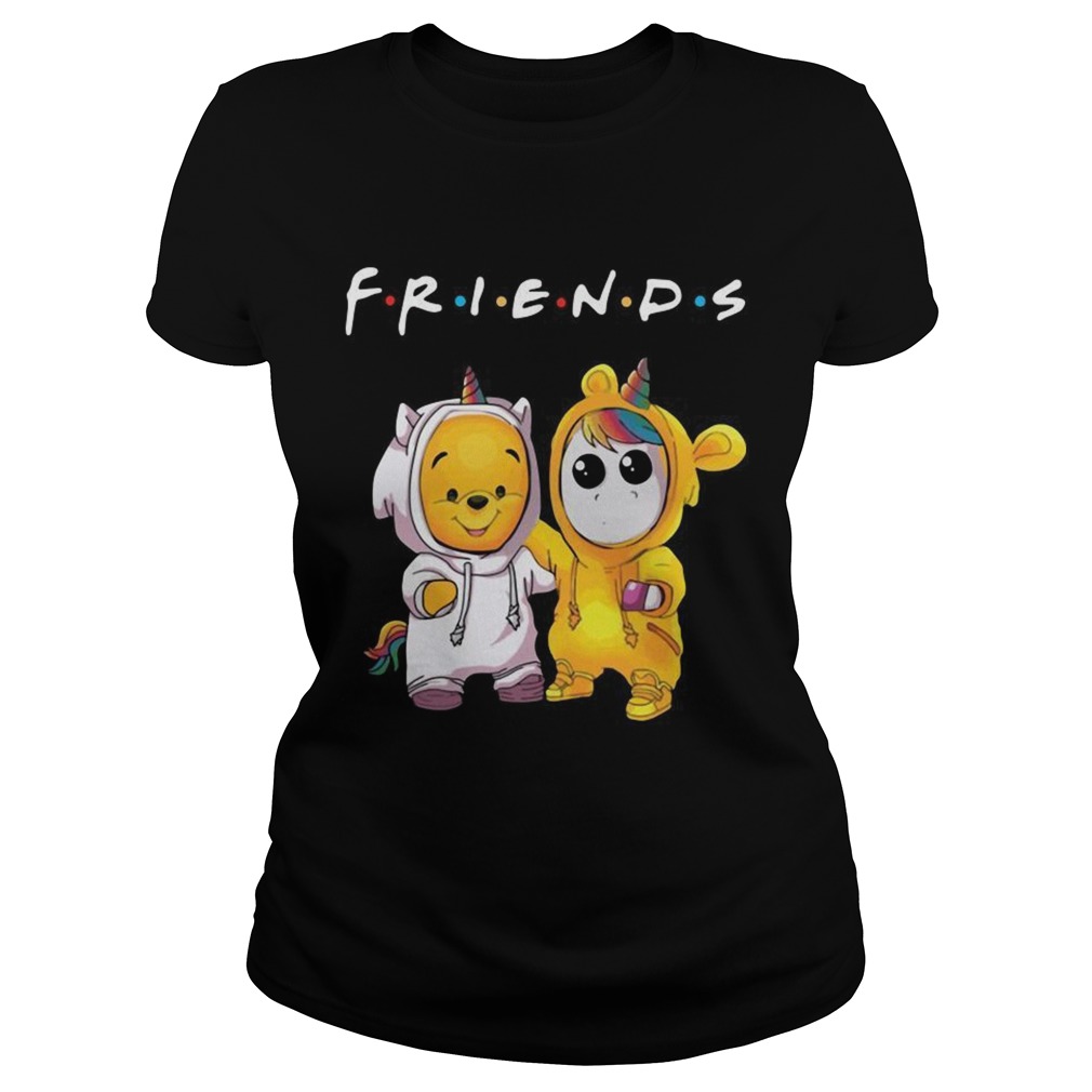 Friends Pooh and Unicorn Classic Ladies