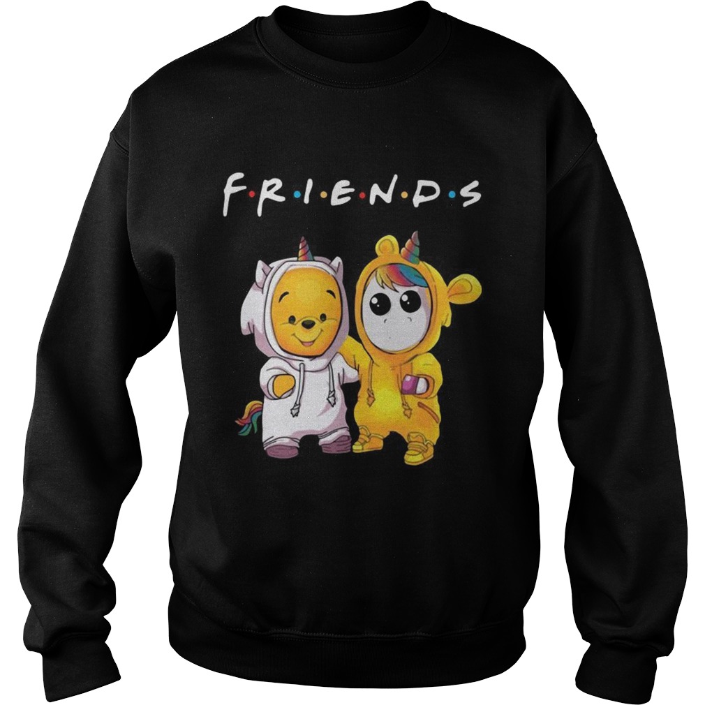 Friends Pooh and Unicorn Sweatshirt