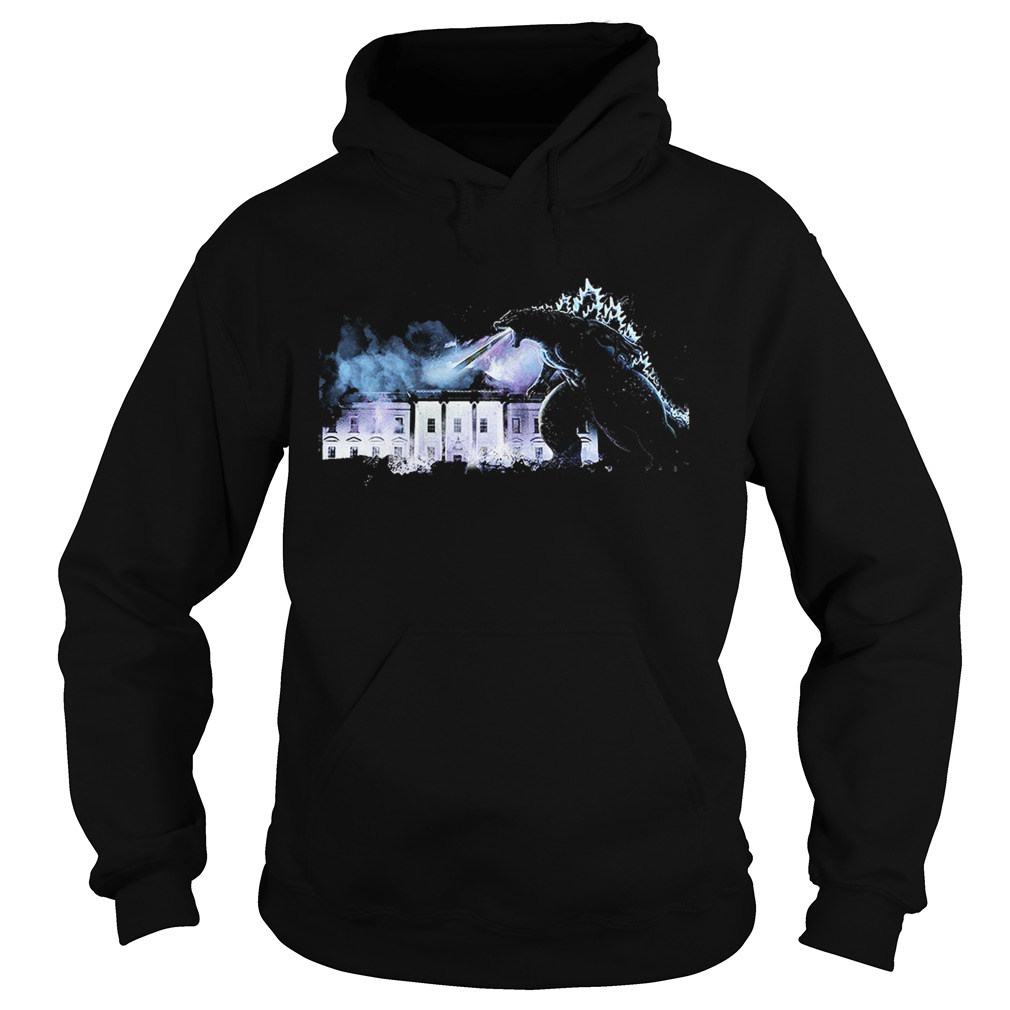 Godzilla atomic breath The White House King ofthe Monsters Hoodie