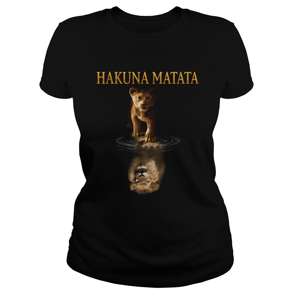 Hakuna Matata Simba water mirror Mufasa Classic Ladies