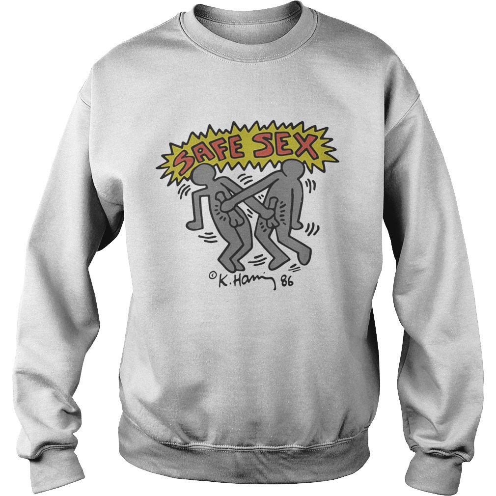 Harry Styles Keith Haring Safe Sex Shirt Sweatshirt
