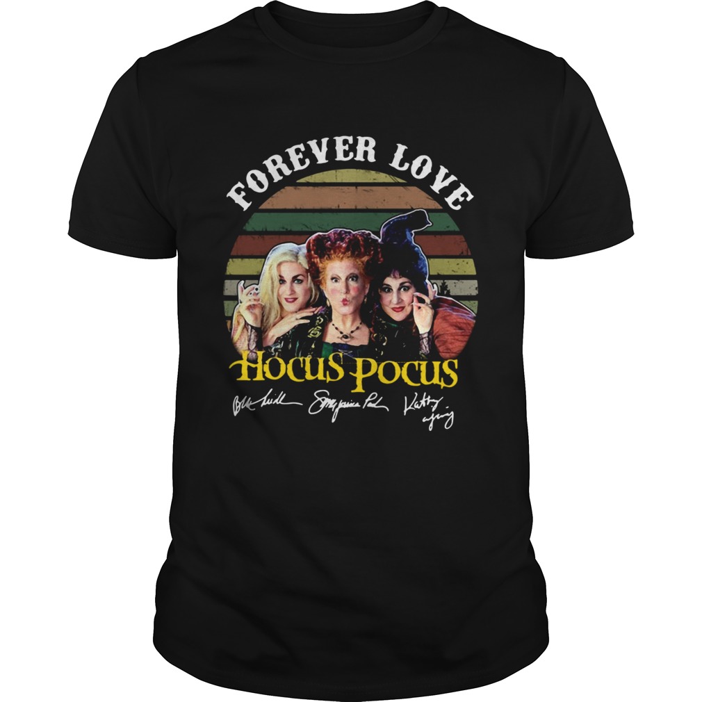 Hocus Pocus forever love signature shirt