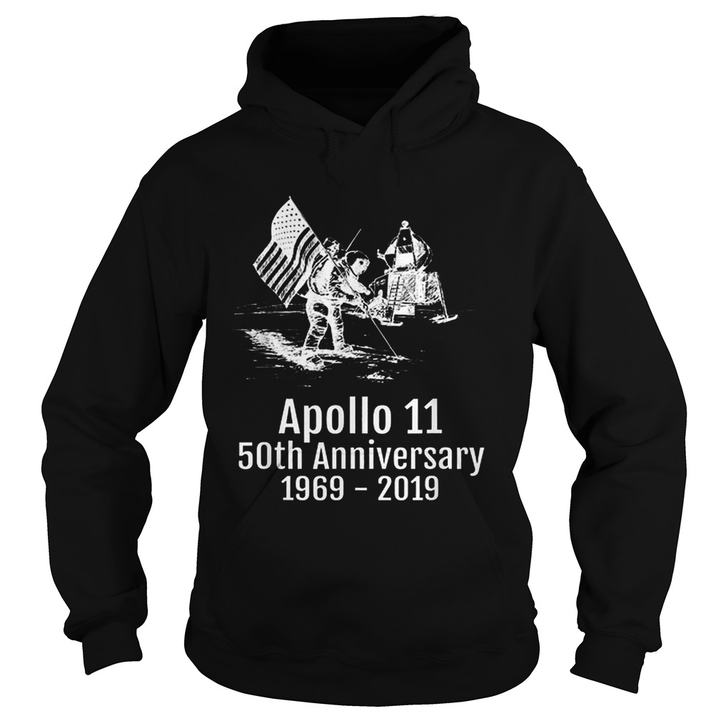 Hot Apollo 11 Moon Landing 50th Anniversary 19692019 Hoodie