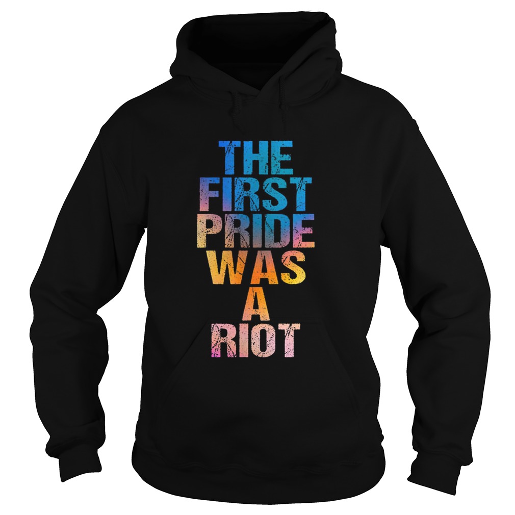 Hot The First Pride Was A Riot Parade 50th Anniversary Hoodie