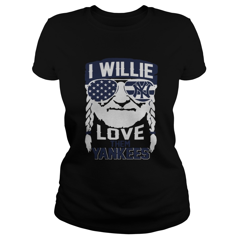 I Willie Love New York Yankees Classic Ladies