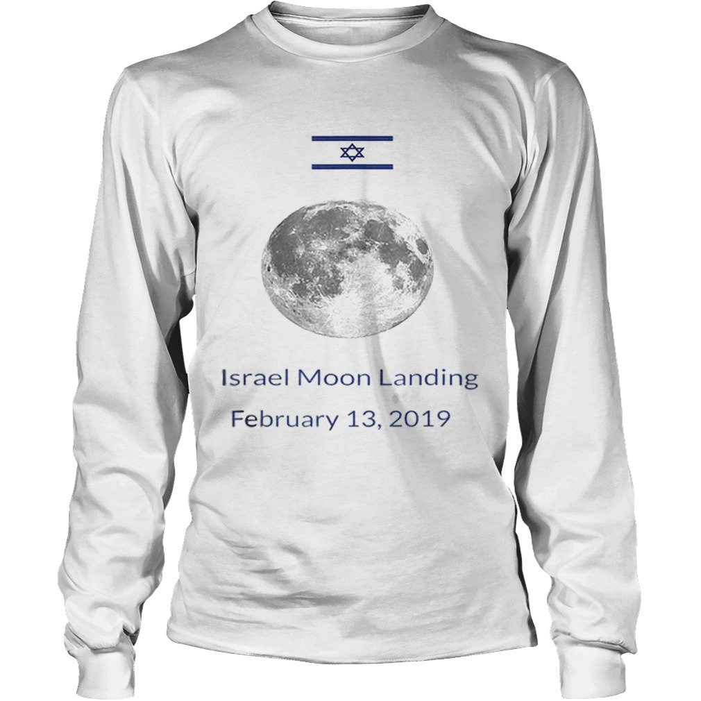 Israel Moon Landing 2019 LongSleeve