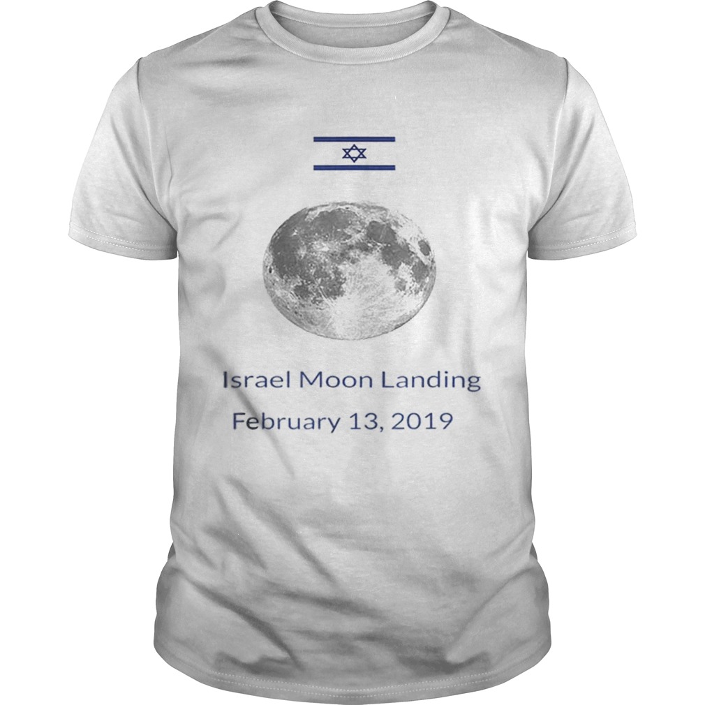 Israel Moon Landing 2019 shirt