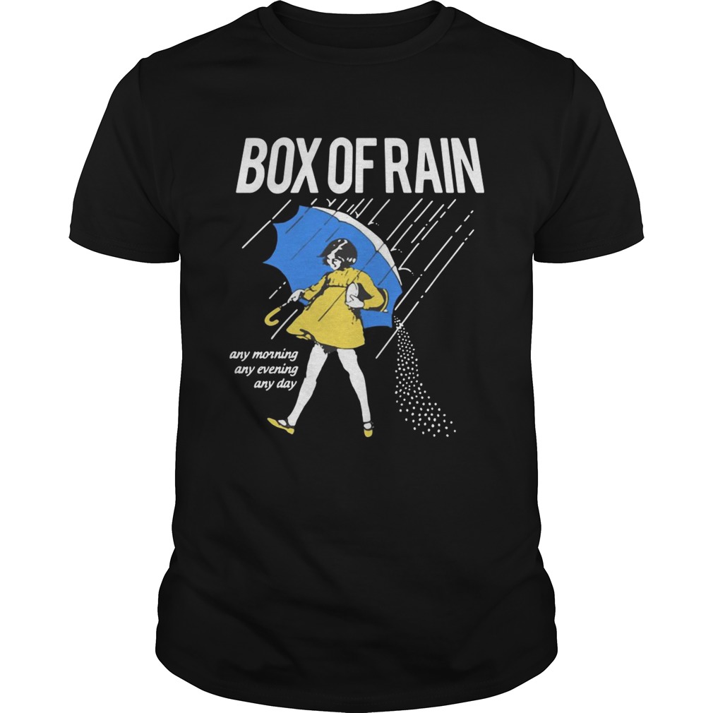 John Mayer box of rain shirt