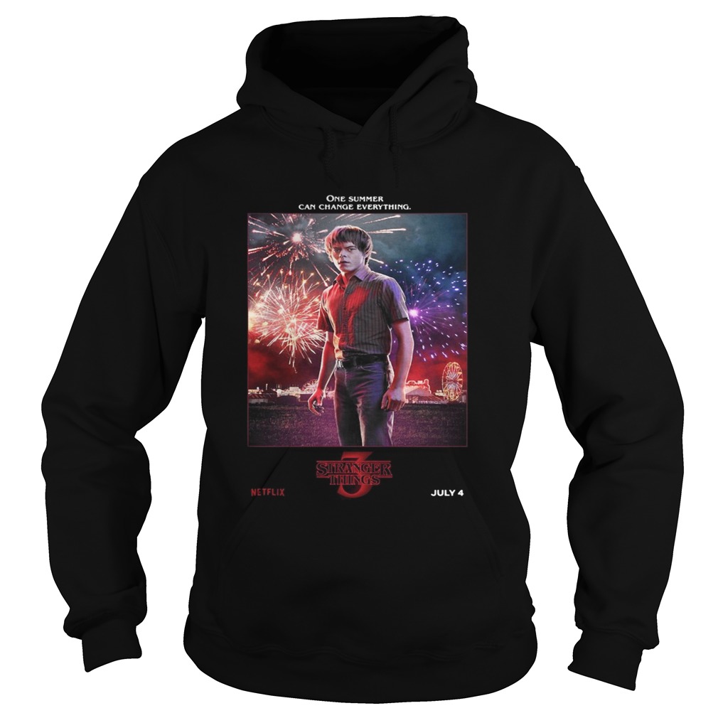 Jonathan Byers One Summer Can Change Everything Stranger Things Hoodie