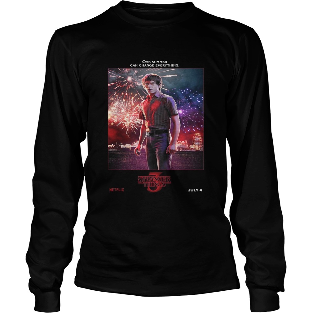 Jonathan Byers One Summer Can Change Everything Stranger Things LongSleeve