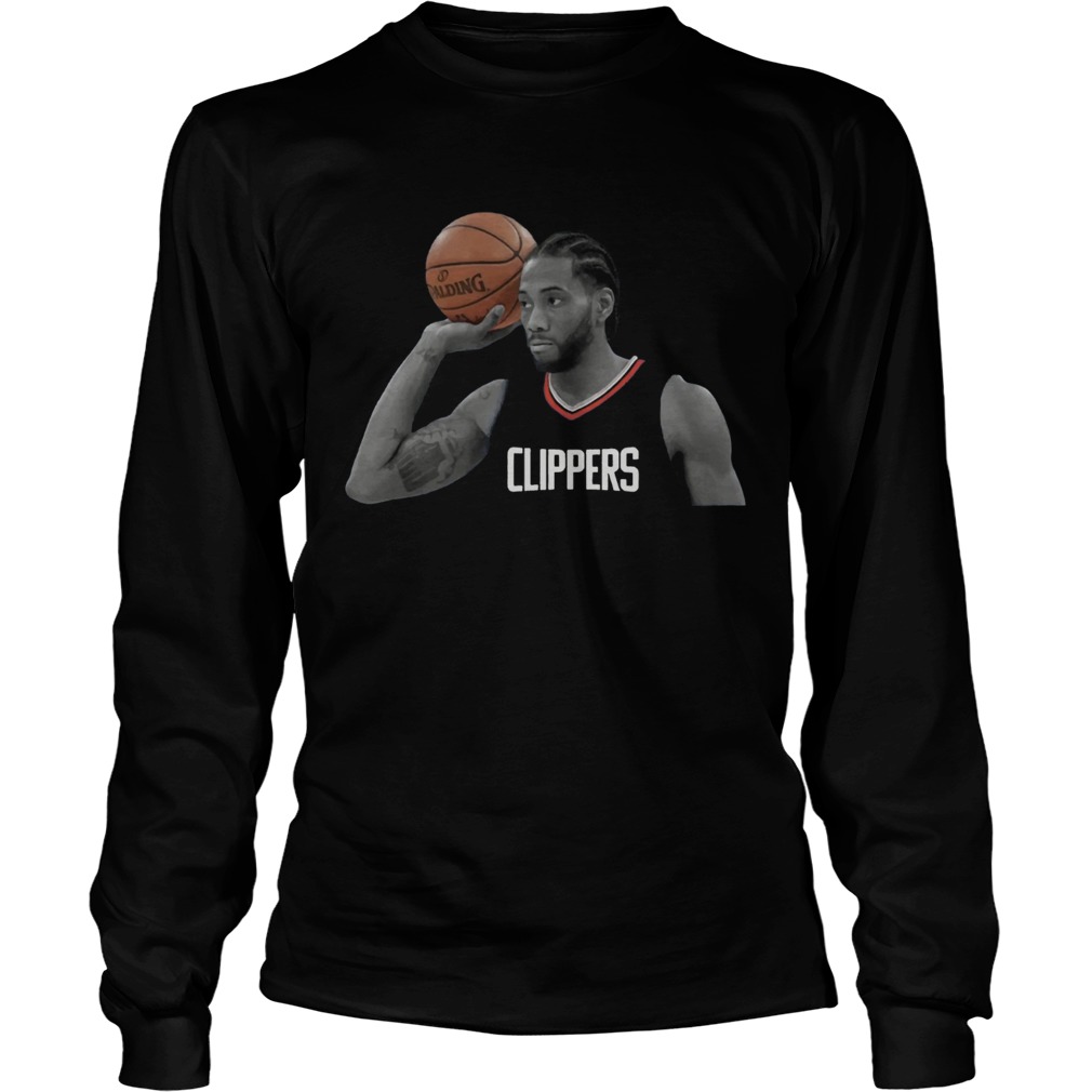 Kawhi Leonard Clippers Shirt LongSleeve