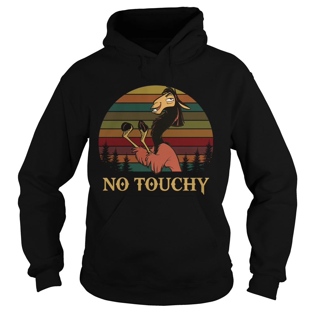 Kuzco in llama form no touchy The Emperors New Groove retro Hoodie