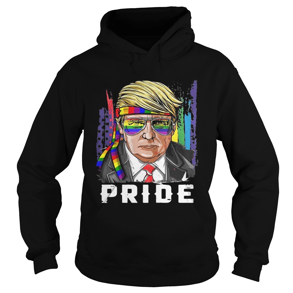 LGBT Donald Trump pride Hoodie
