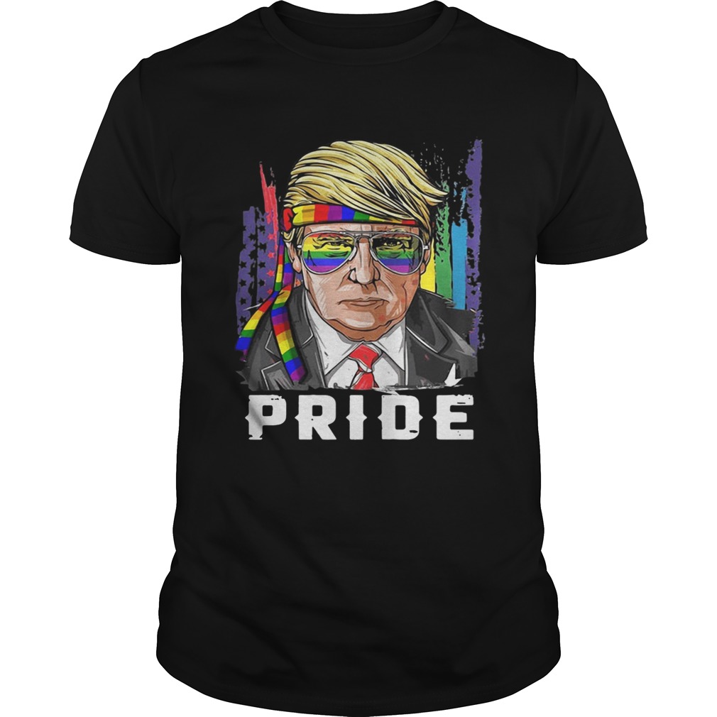 LGBT Donald Trump pride shirt