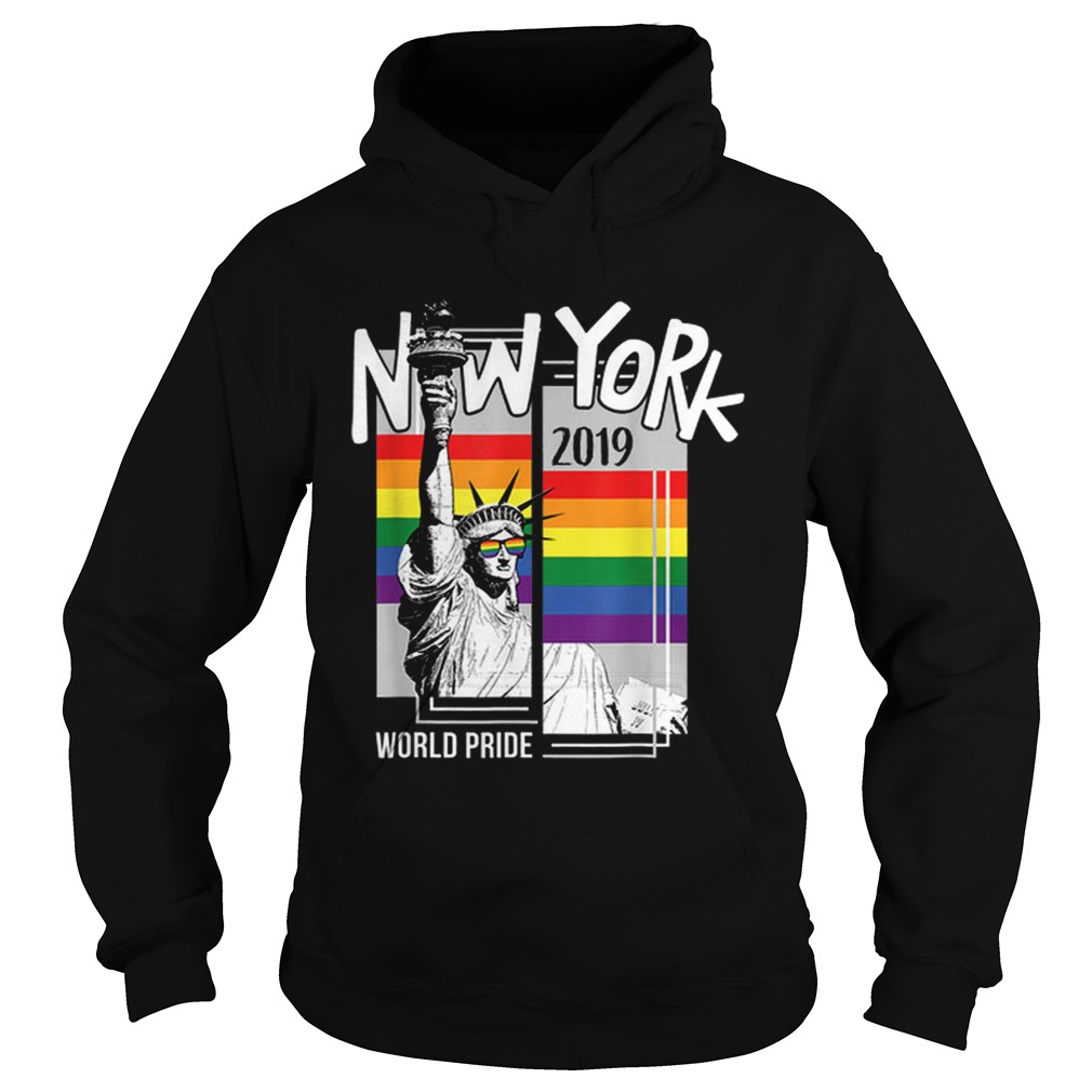 LGBT NYC World Pride 2019 Rainbow New York Hoodie