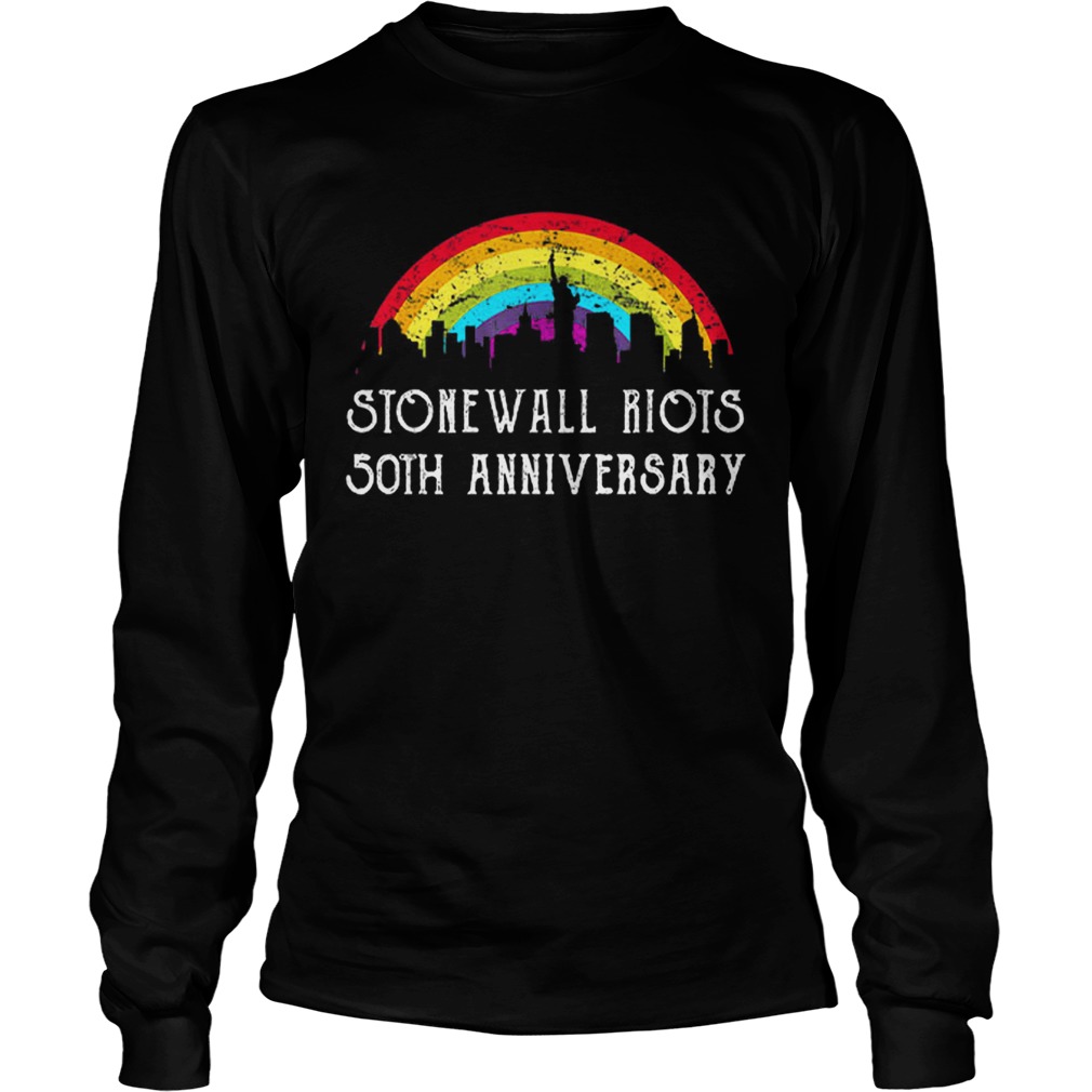 Lbgtq Rights Stonewall Riots 50th Nyc Gay Pride LongSleeve