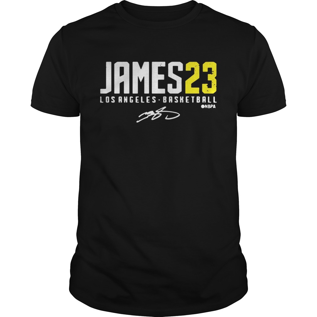 Lebron James LA 23 Signature shirt